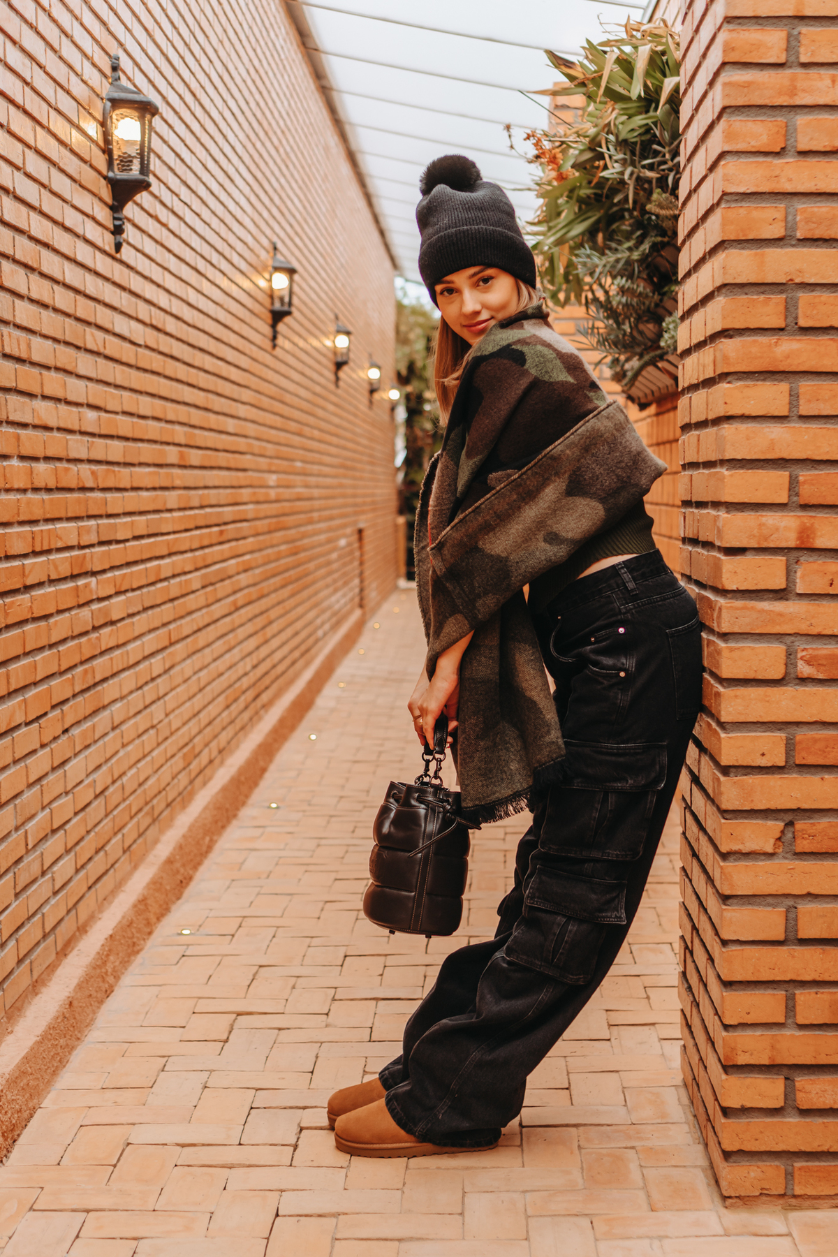 ensaio feminino no inverno