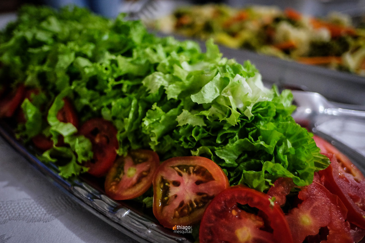 alface e tomate