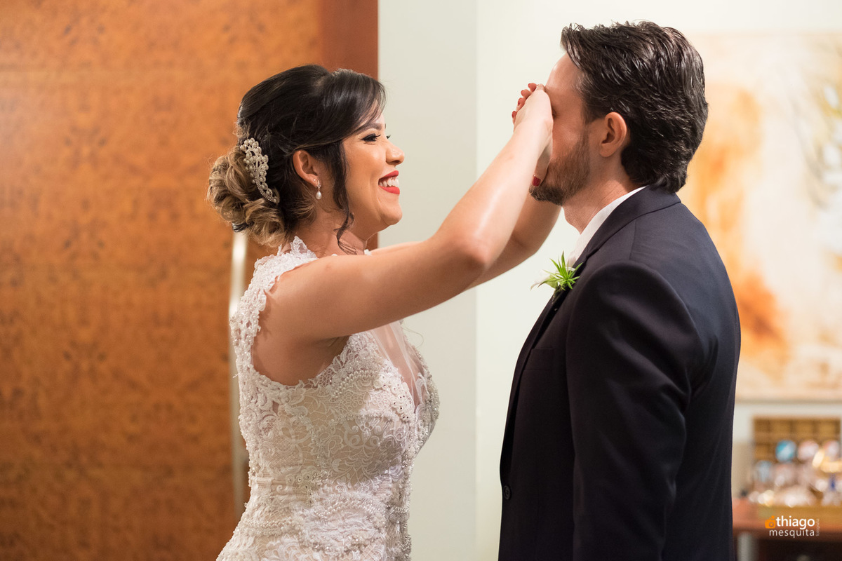 surpresa da noiva Ana Paula, Thiago Mesquita