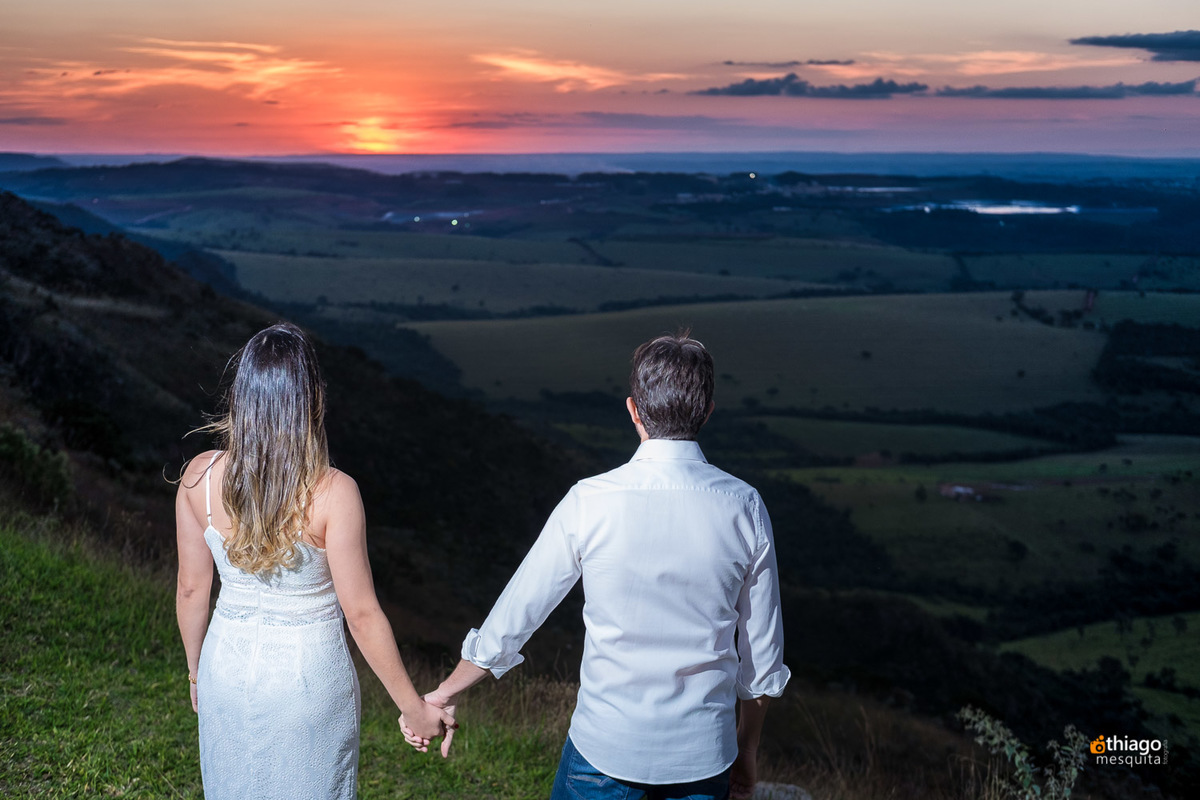 Prewedding do casal Ana Paula e Modesto no horizonte perdido, fotografo Thiago Mesquita