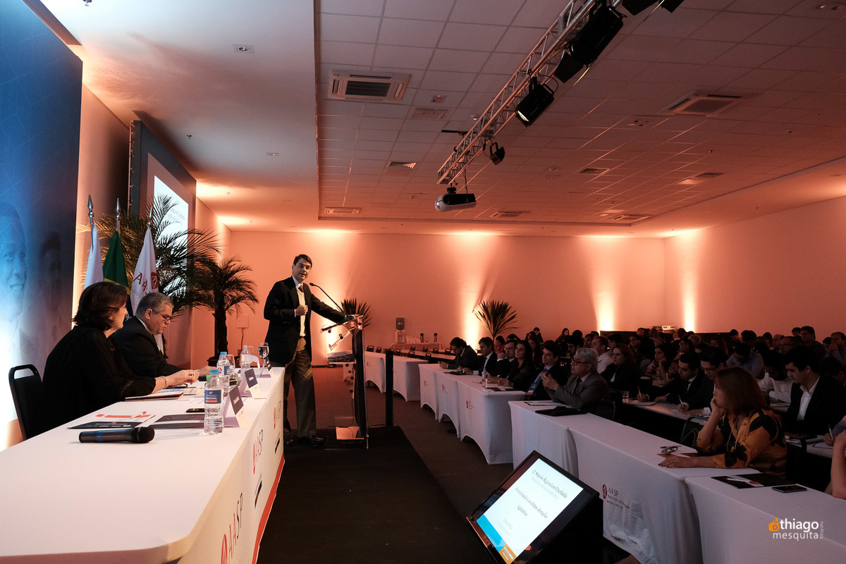 Décimo Segundo Simpósio Regional da AASP em Uberlândia, registro corporativo do fotografo Thiago Mesquita