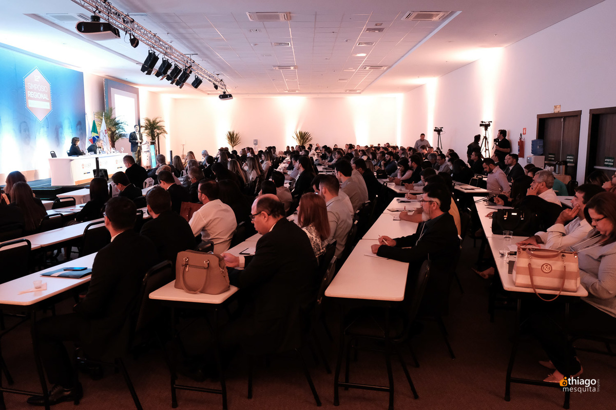 Décimo Segundo Simpósio Regional da AASP em Uberlândia, registro corporativo do fotografo Thiago Mesquita