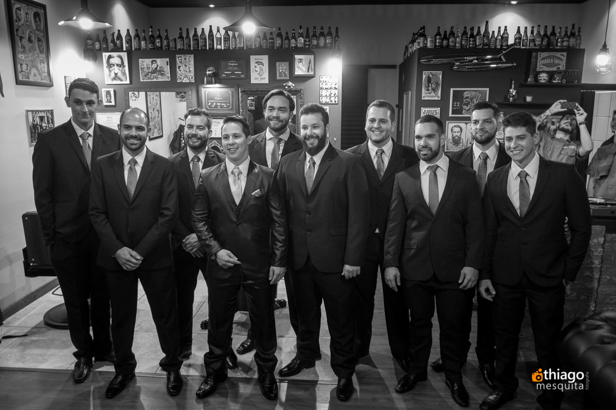 Making of do noivo Grecco, Thiago Mesquita