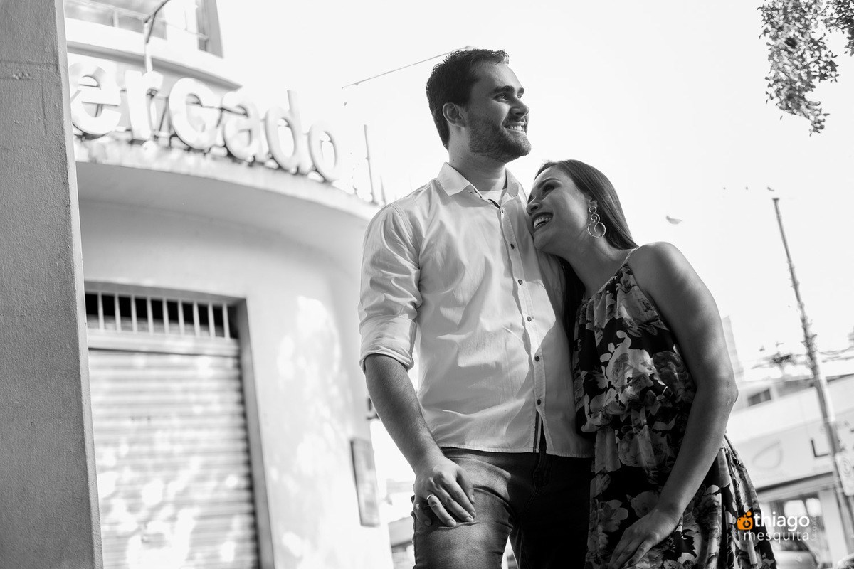 PreWedding da Vanessa e Fabio, pelo fotografo Thiago Mesquita no Mercado Municipal de Uberlândia