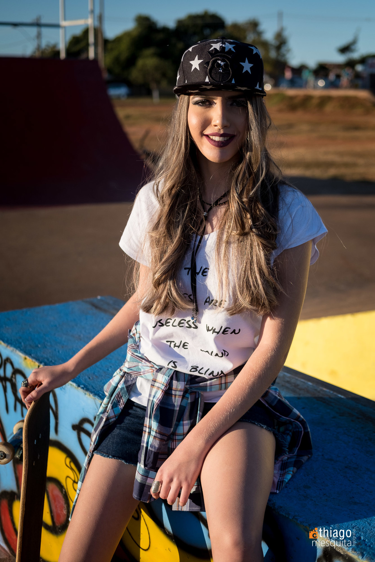 Ensaio de Book da Luiza 15 anos, no estilo de rua Street Style, registro do fotografo Thiago Mesquita