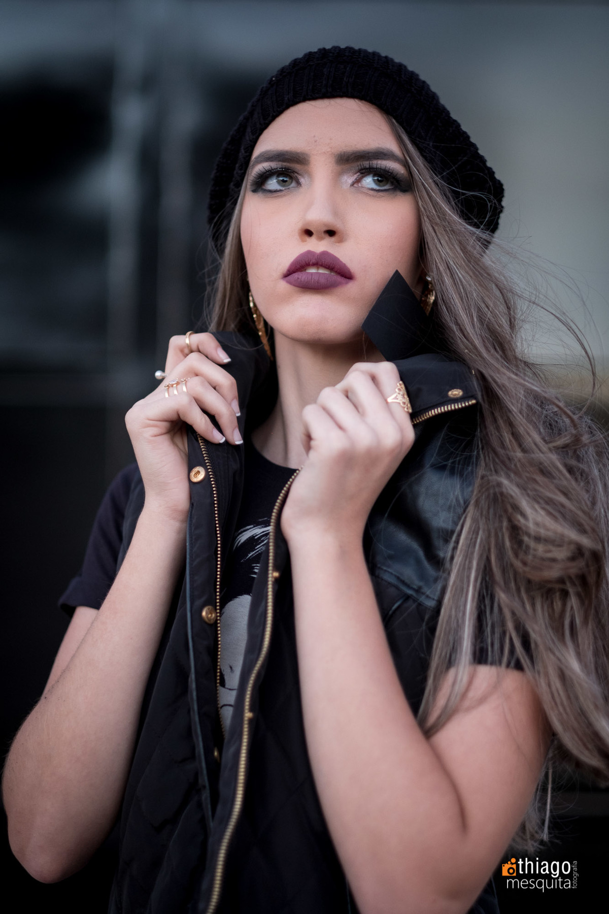 Ensaio de Book da Luiza 15 anos, no estilo de rua Street Style, registro do fotografo Thiago Mesquita