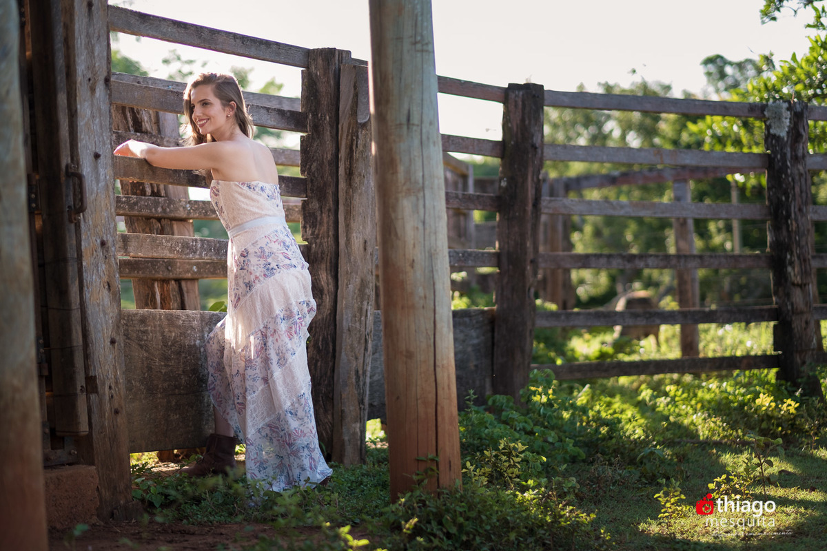 Book da Larissa , registrado na fazenda da Familia em Baeté, pelo fotografo Thiago Mesquita