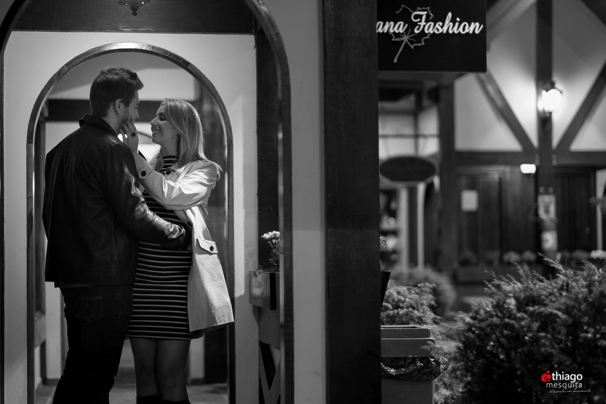 Registro em Preto e Branco na cidade de Campos de Jordão pelo fotografo Thiago Mesquita