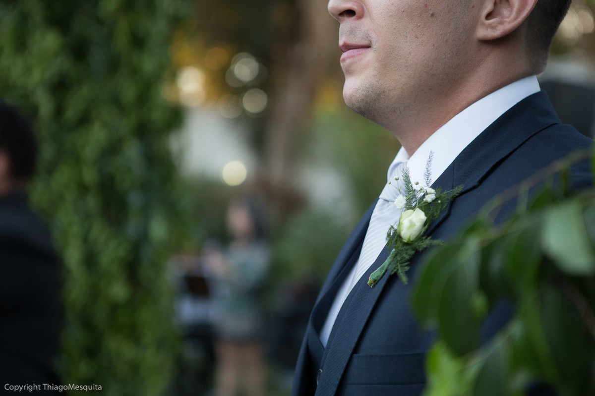 lapela em noivos casamento em uberlandia