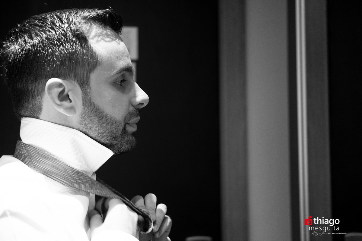 Making of do noivo João Marcos no Hotel Presidente