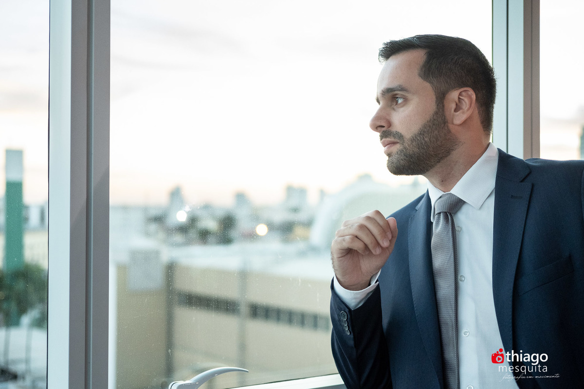 Making of do noivo João Marcos no Hotel Presidente