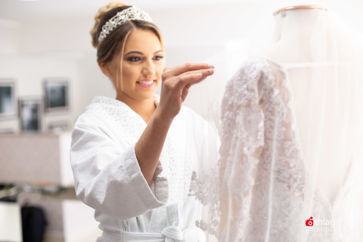 Making of da Noiva Patrícia no Shopping da Noiva, com Evaldo Faria Hill