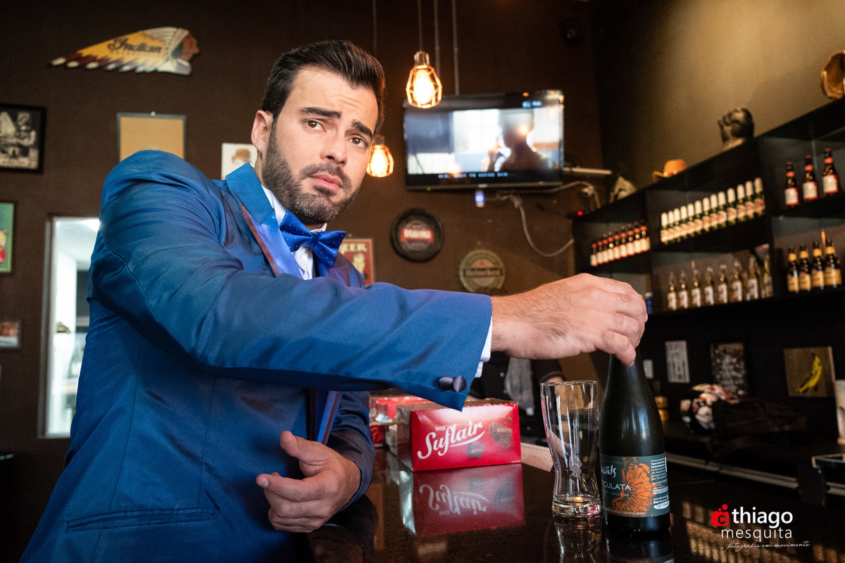 Making of do noivo Julio Cesar na Barbearia Carneiro Leão