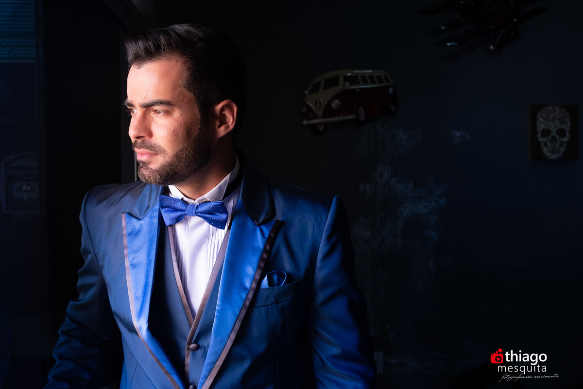 Making of do noivo Julio Cesar na Barbearia Carneiro Leão