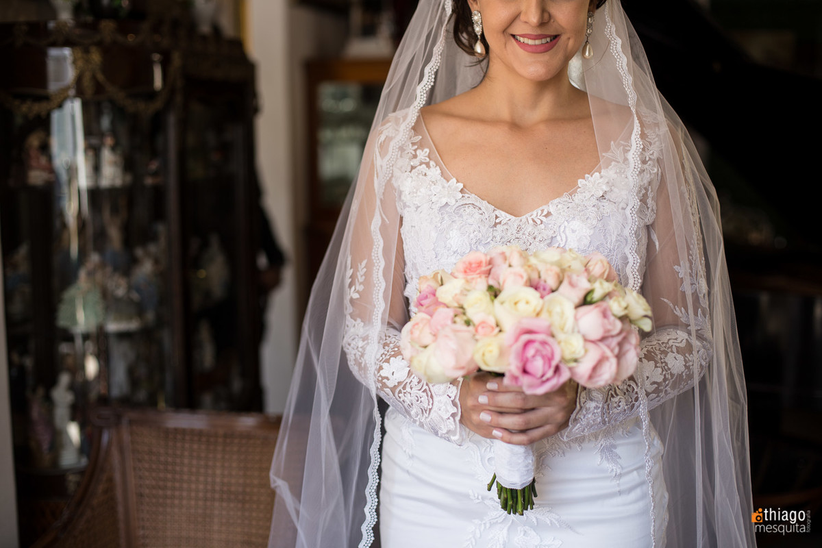 buque rosas claras em uberlândia