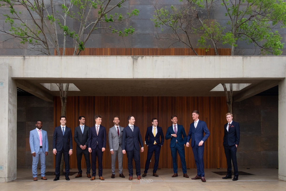 makinf of noivo plaza in mercure padrinhos best man