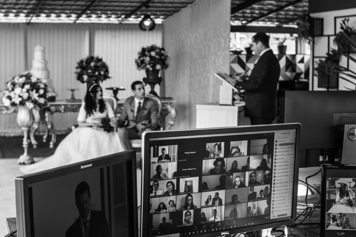 casamento transmitido via zoom meeting 