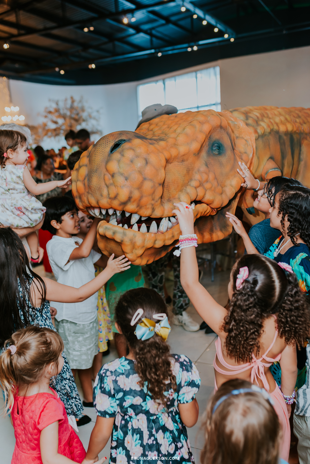 fotografia festa infantil casa de festas nautilus Rio de Janeiro ilha do governador 3 anos dinossauro