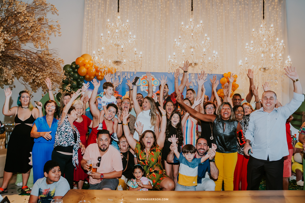 fotografia festa infantil casa de festas nautilus Rio de Janeiro ilha do governador 3 anos dinossauro