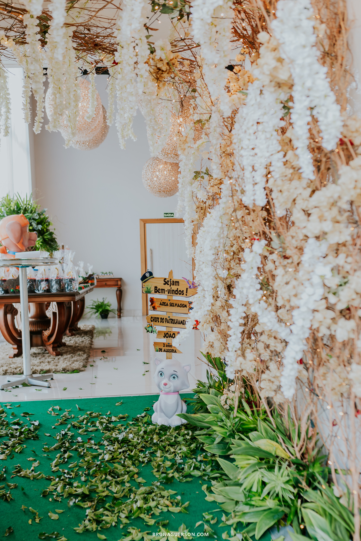 fotografia festa infantil casa de festas nautilus Rio de Janeiro ilha do governador 3 anos dinossauro