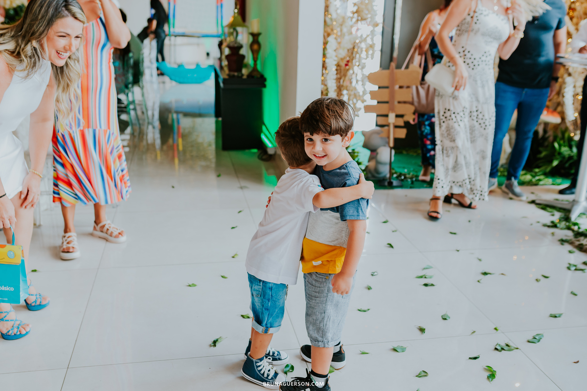 fotografia festa infantil casa de festas nautilus Rio de Janeiro ilha do governador 3 anos dinossauro