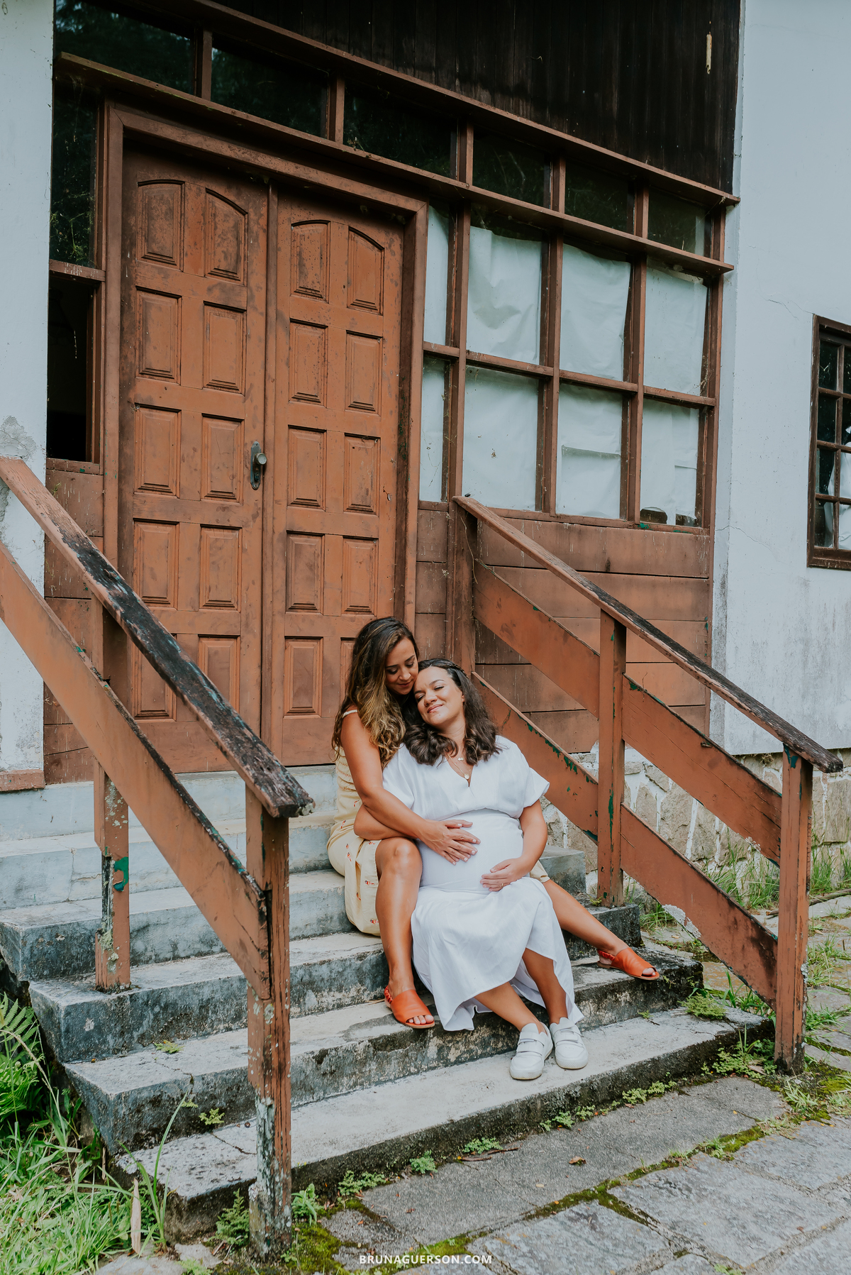 fotografia ensaio gestante externo Teresópolis Rio de Janeiro natureza mae de gêmeos duas maes 