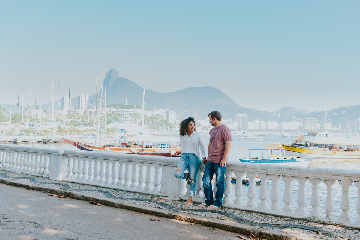 ensaio casal praia vermelha urca Rio de Janeiro praia externo casal gringo 