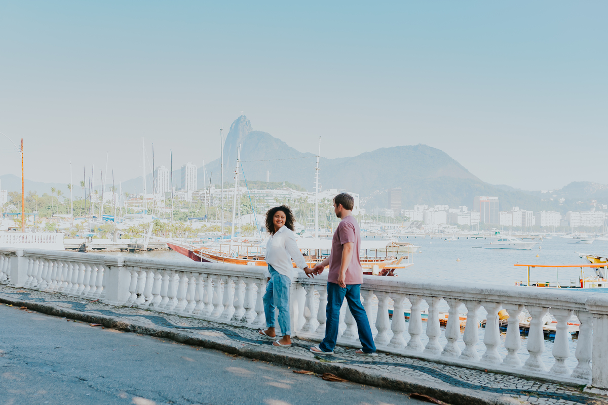 ensaio casal praia vermelha urca Rio de Janeiro praia externo casal gringo 