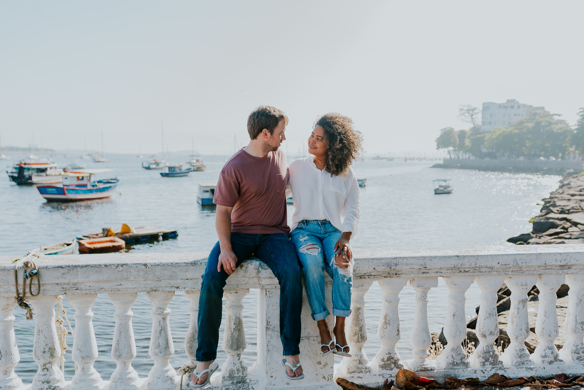 ensaio casal praia vermelha urca Rio de Janeiro praia externo casal gringo 