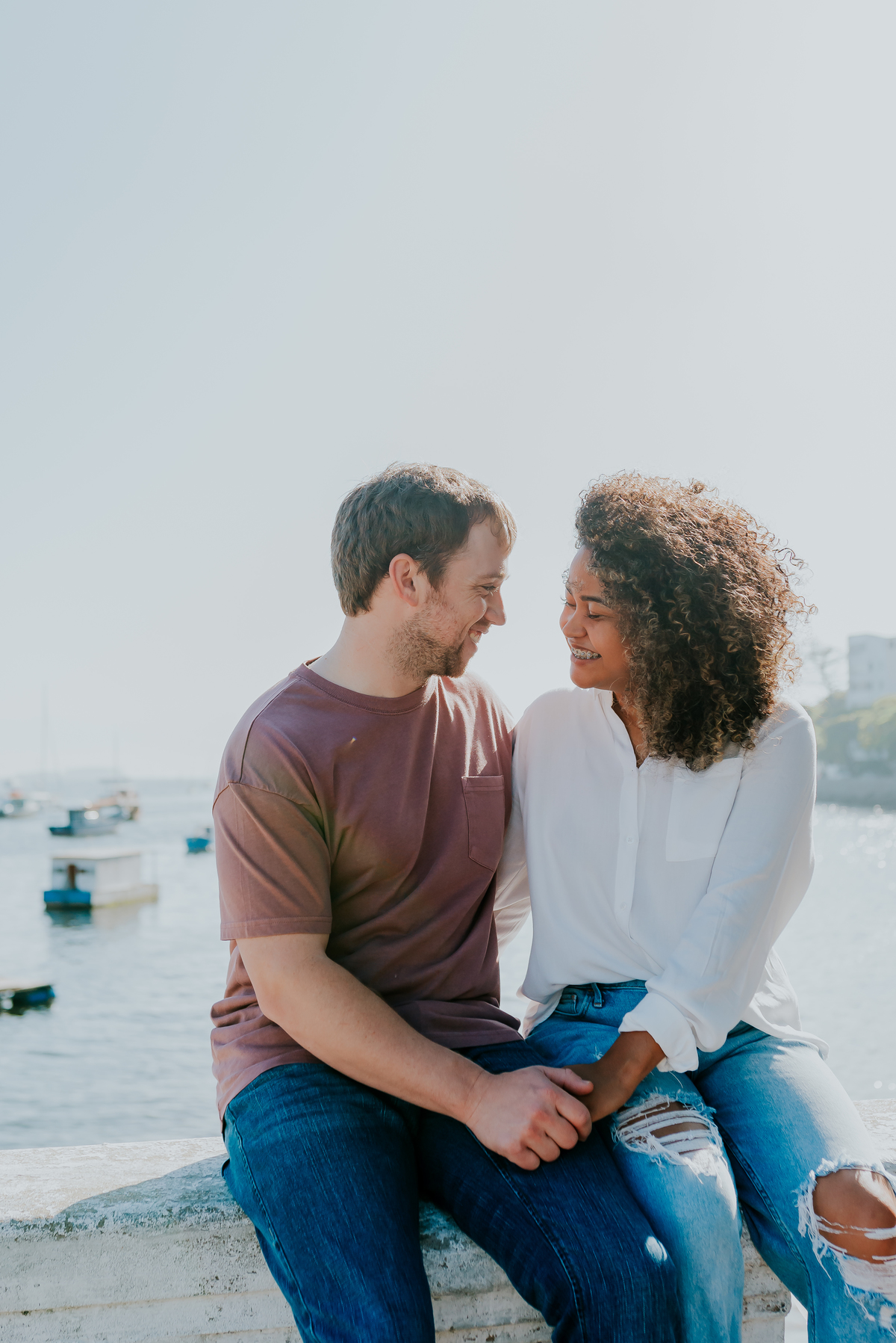 ensaio casal praia vermelha urca Rio de Janeiro praia externo casal gringo 