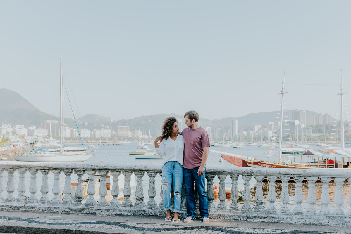 ensaio casal praia vermelha urca Rio de Janeiro praia externo casal gringo 
