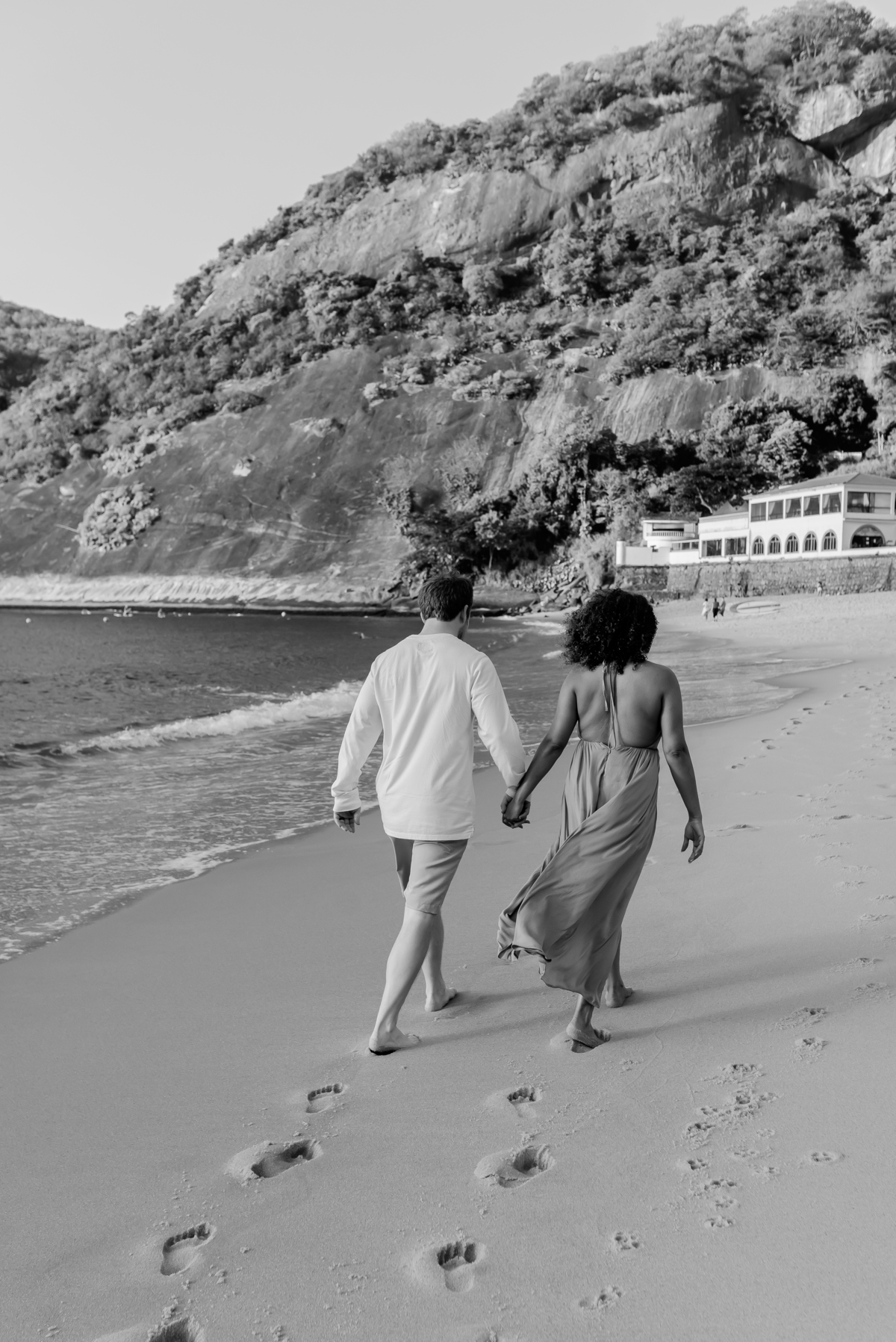 ensaio casal praia vermelha urca Rio de Janeiro praia externo casal gringo 