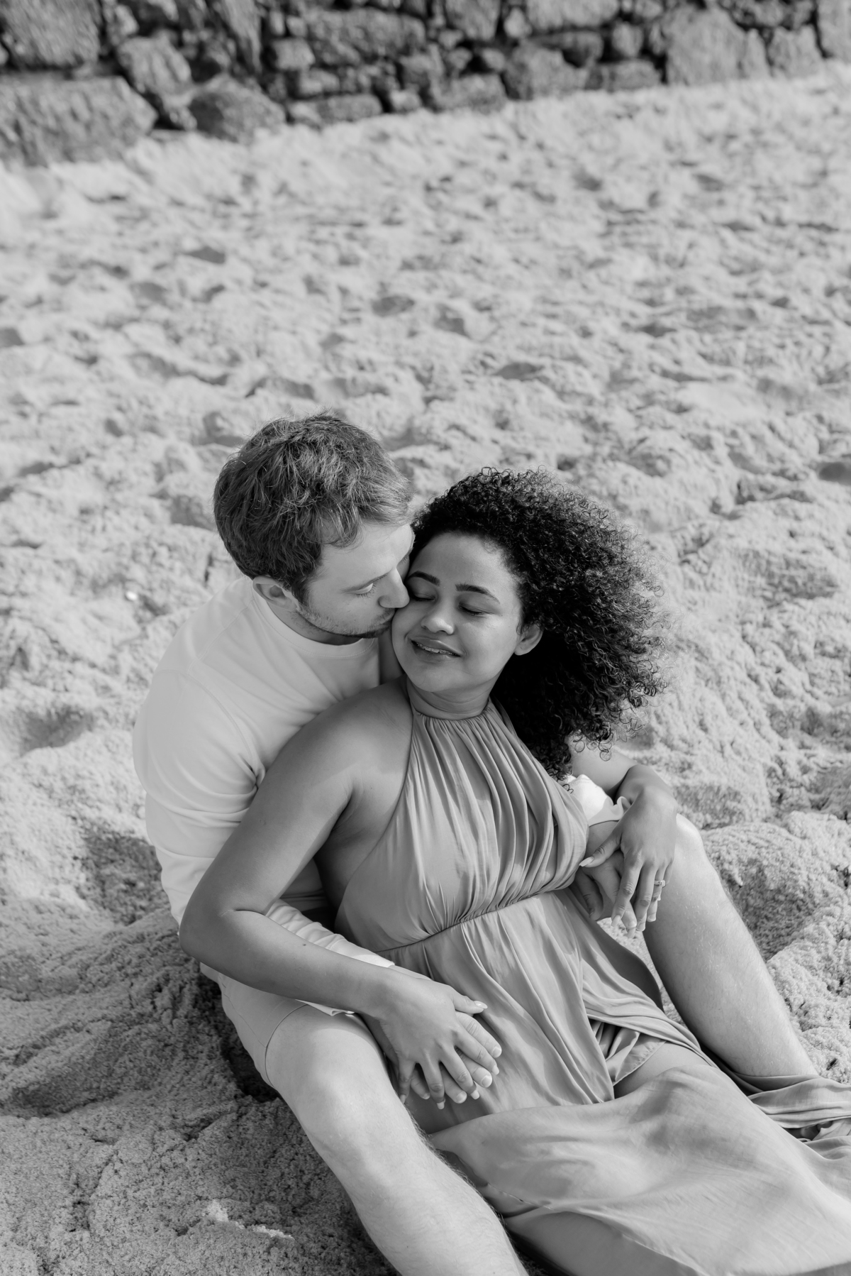 ensaio casal praia vermelha urca Rio de Janeiro praia externo casal gringo 