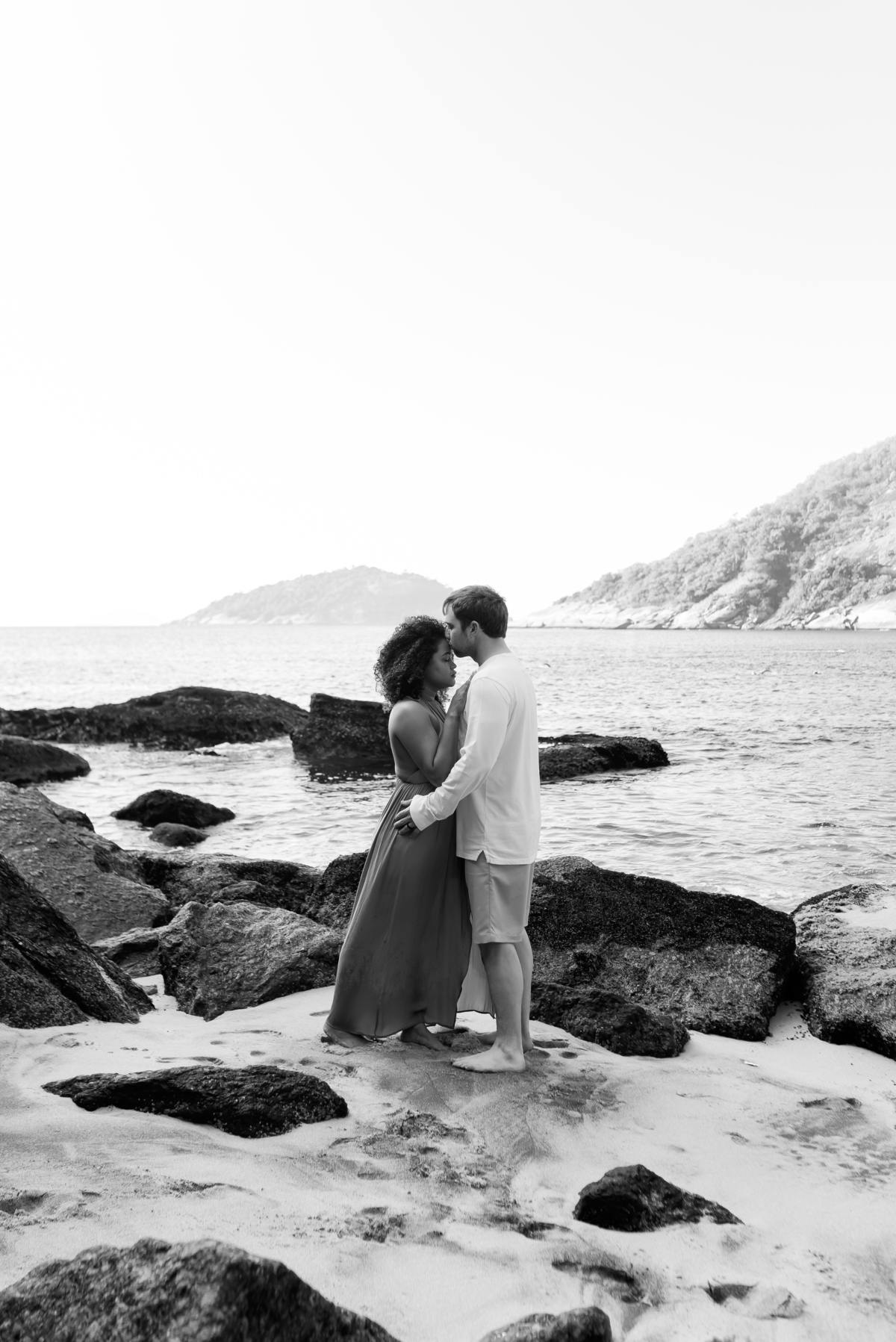 ensaio casal praia vermelha urca Rio de Janeiro praia externo casal gringo 