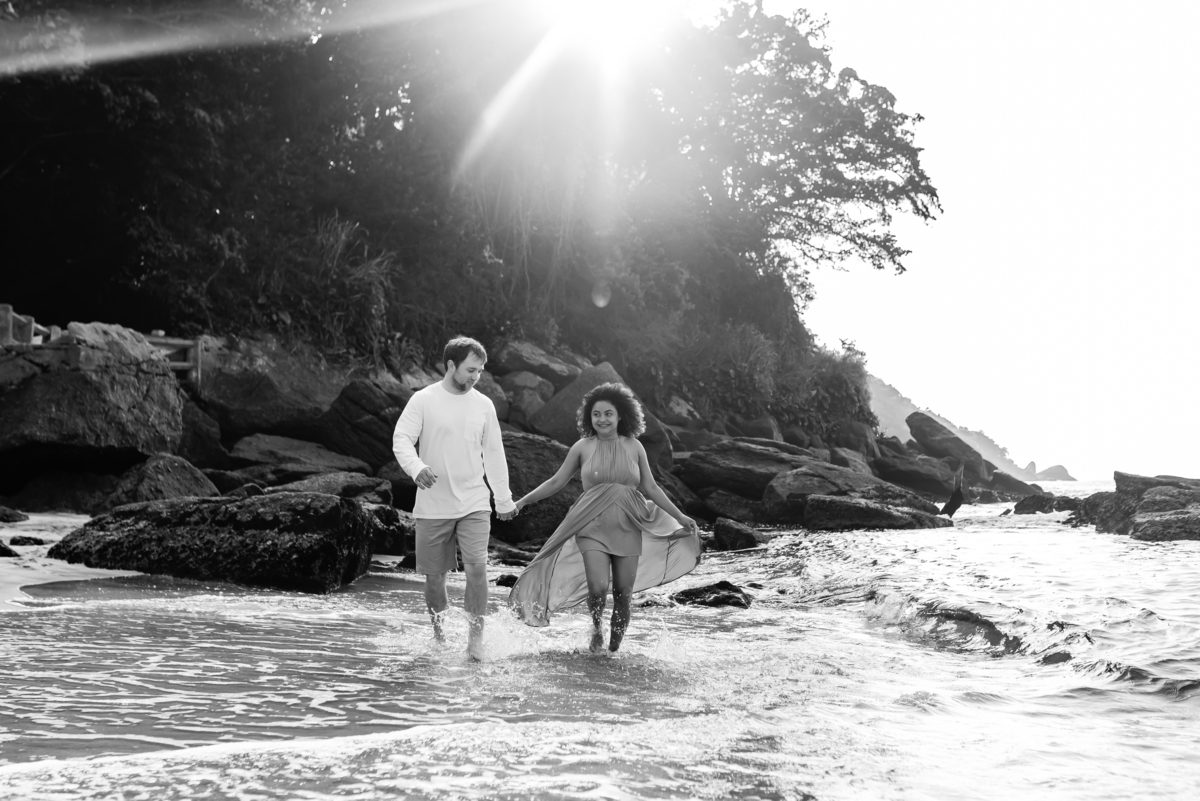 ensaio casal praia vermelha urca Rio de Janeiro praia externo casal gringo 