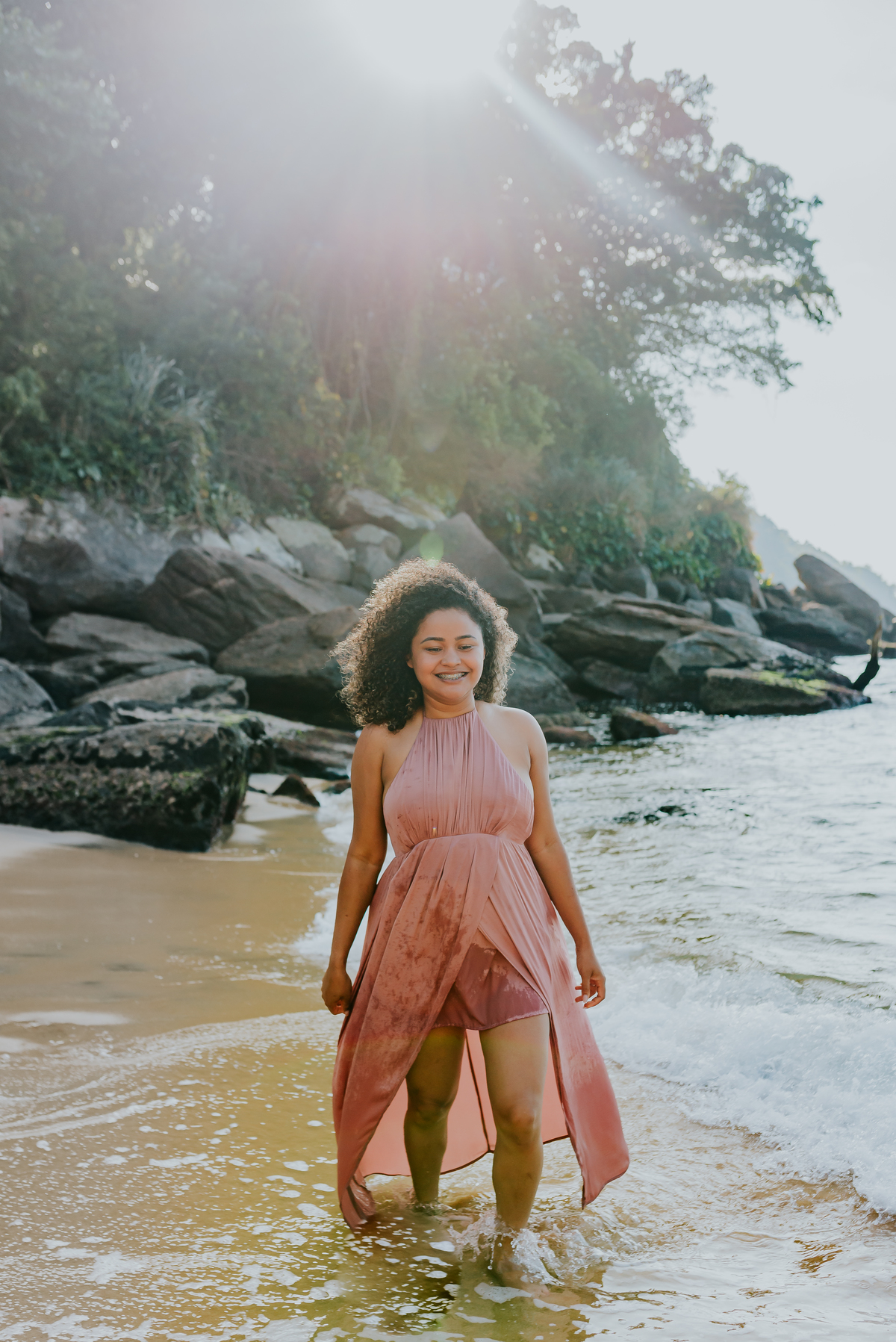 ensaio casal praia vermelha urca Rio de Janeiro praia externo casal gringo 