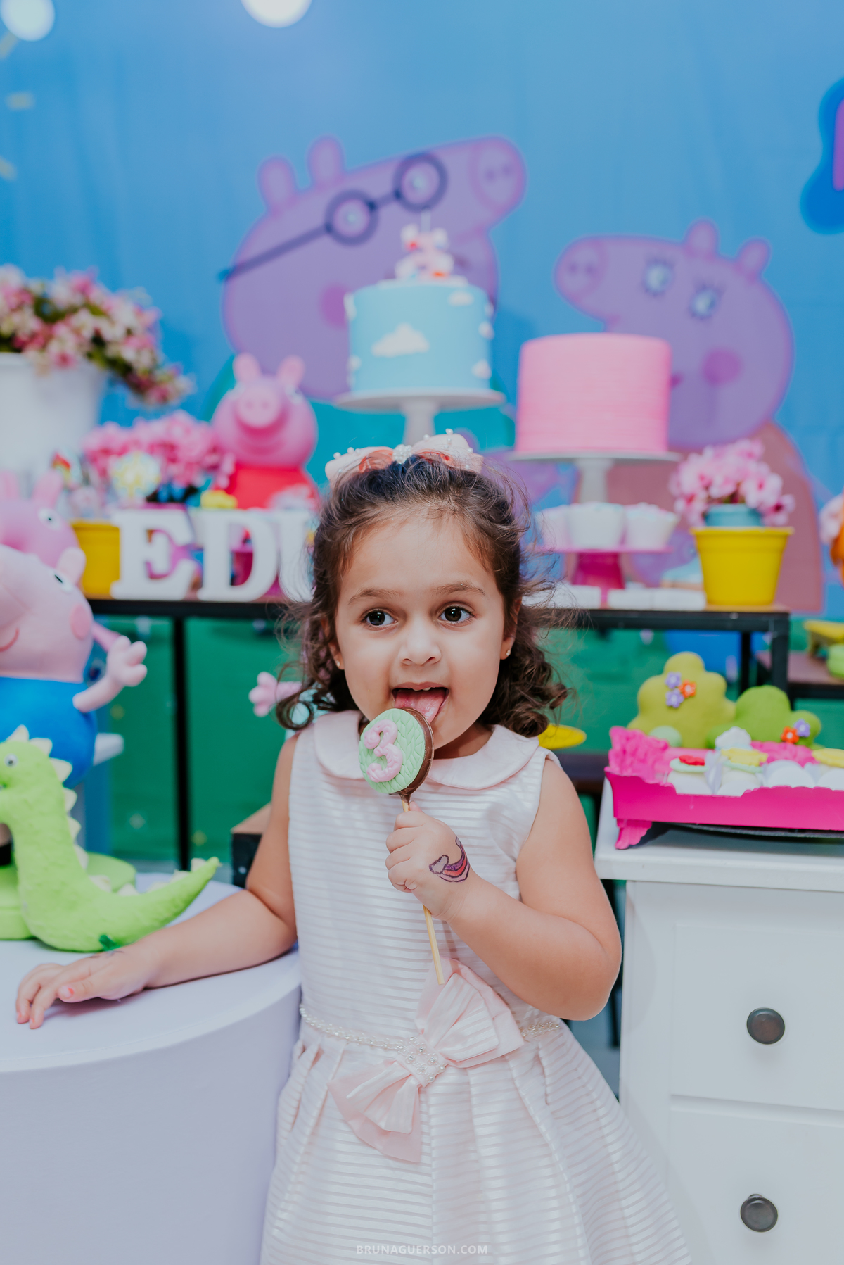 fotografia festa infantil buffet espoleta Botafogo Rio de Janeiro peppa 3 anos Maria Eduarda 