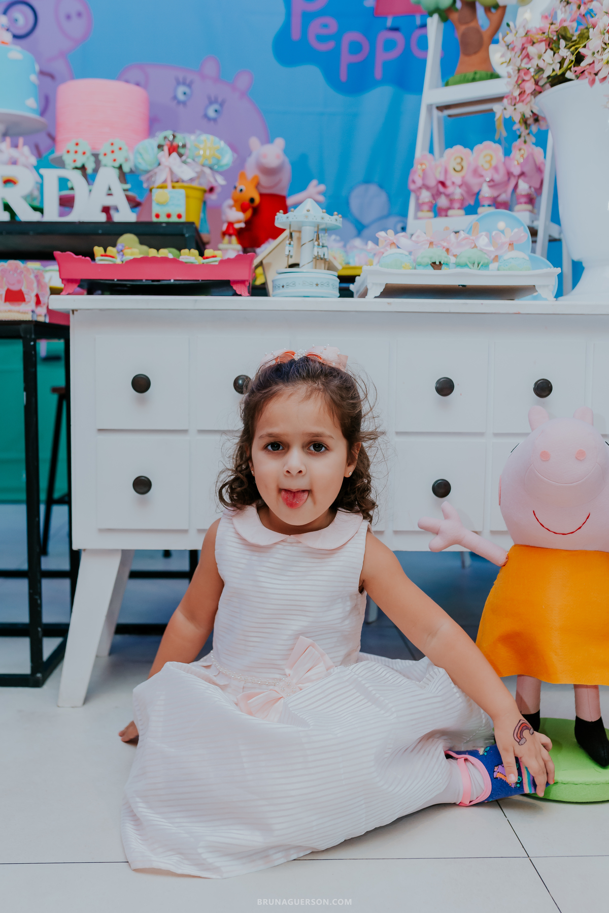 fotografia festa infantil buffet espoleta Botafogo Rio de Janeiro peppa 3 anos Maria Eduarda 