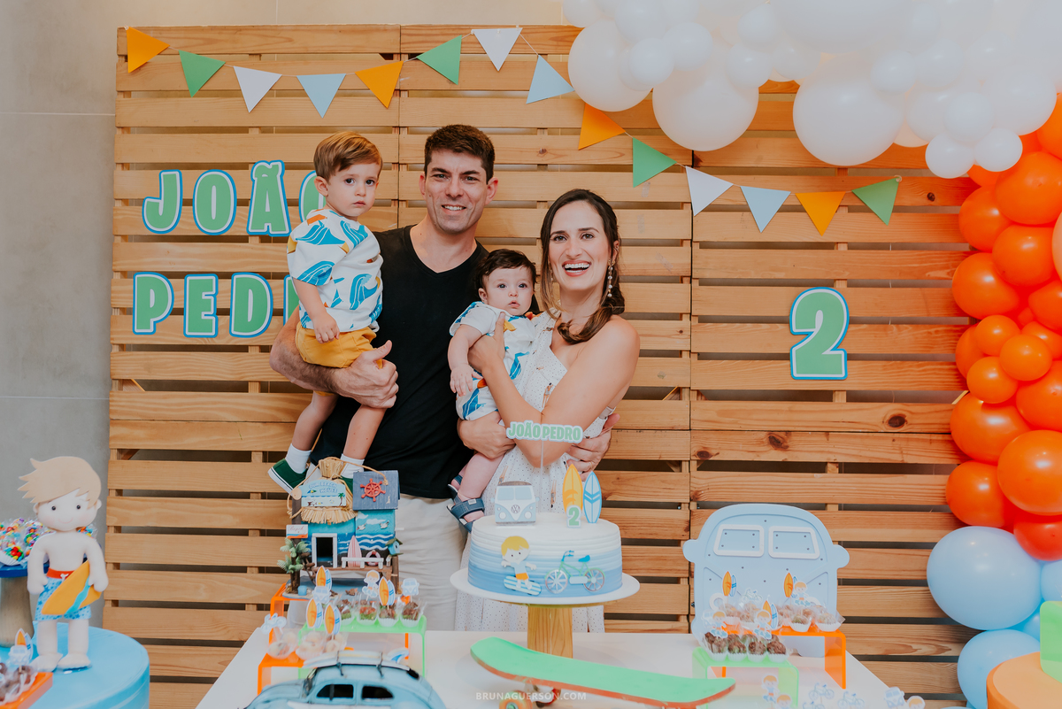 fotografia festa infantil tema surf skate 2 anos Joao Pedro barra da tijuca