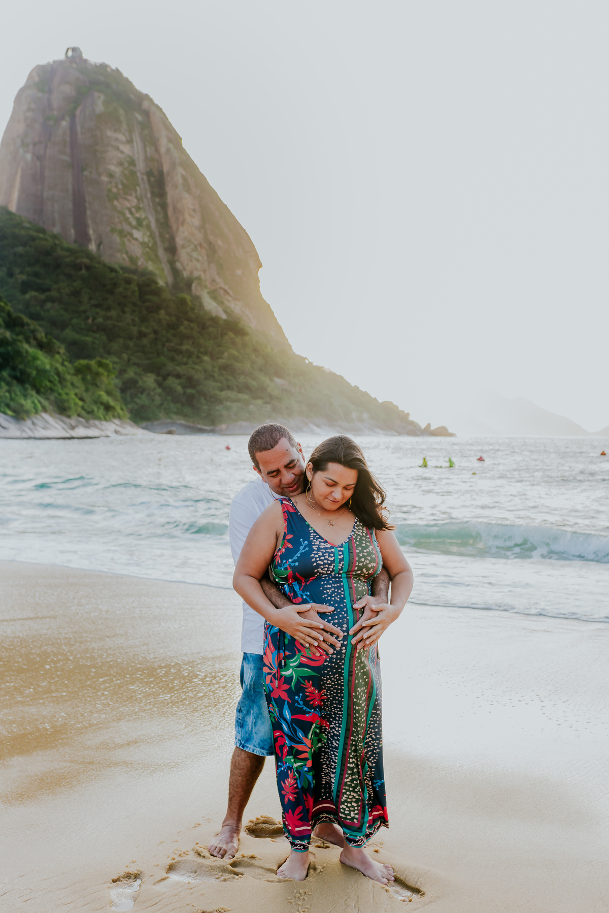 fotografia Rio de Janeiro familia praia vermelha urca fotografa ensaio gestante externo