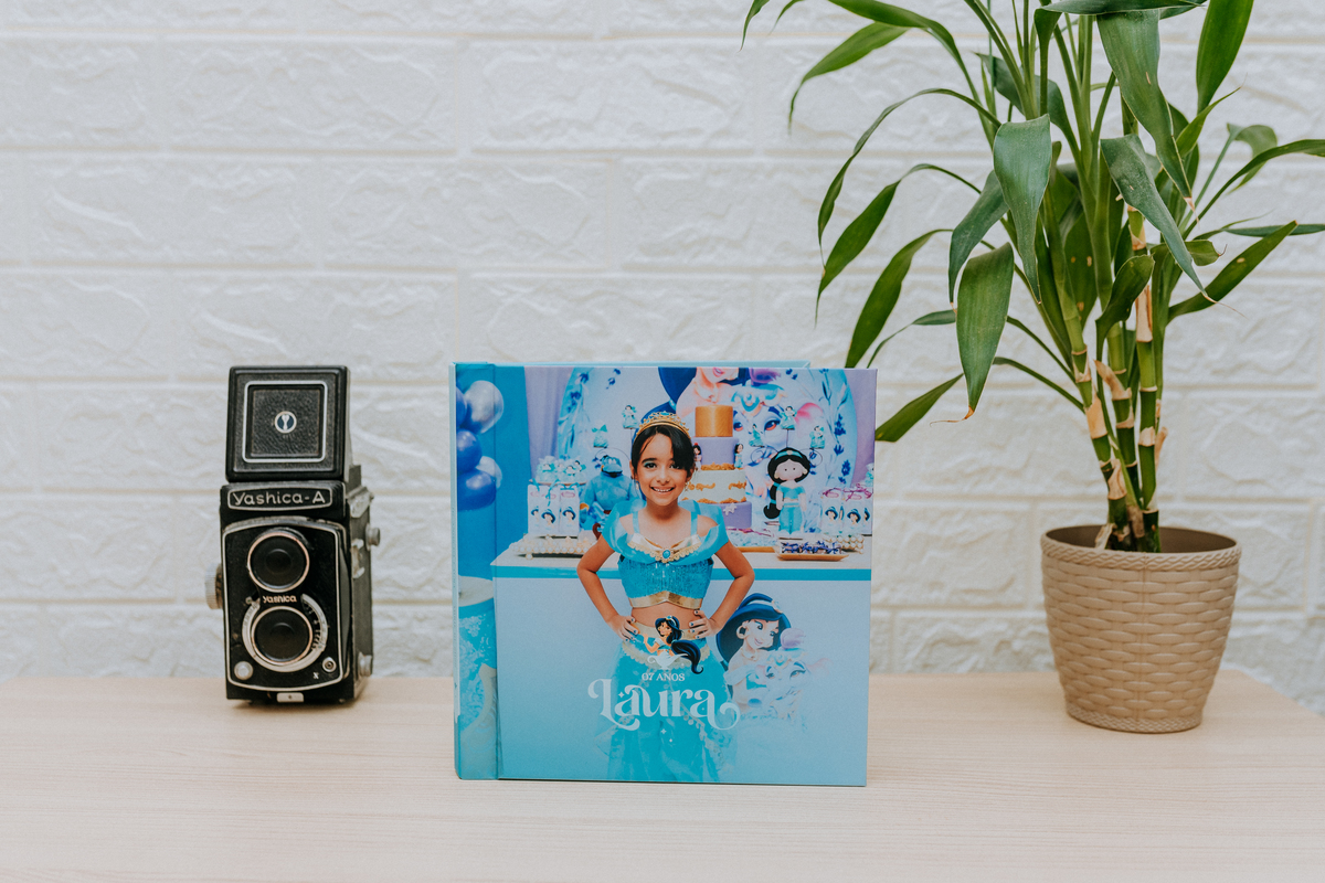 fotografia festa infantil ilha do governador Rio de Janeiro 7 anos Laura jasmine Aladdin album fotográfico personalizado