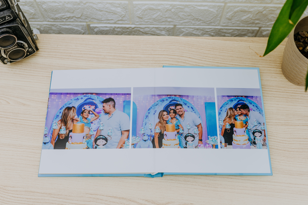 fotografia festa infantil ilha do governador Rio de Janeiro 7 anos Laura jasmine Aladdin album fotográfico personalizado