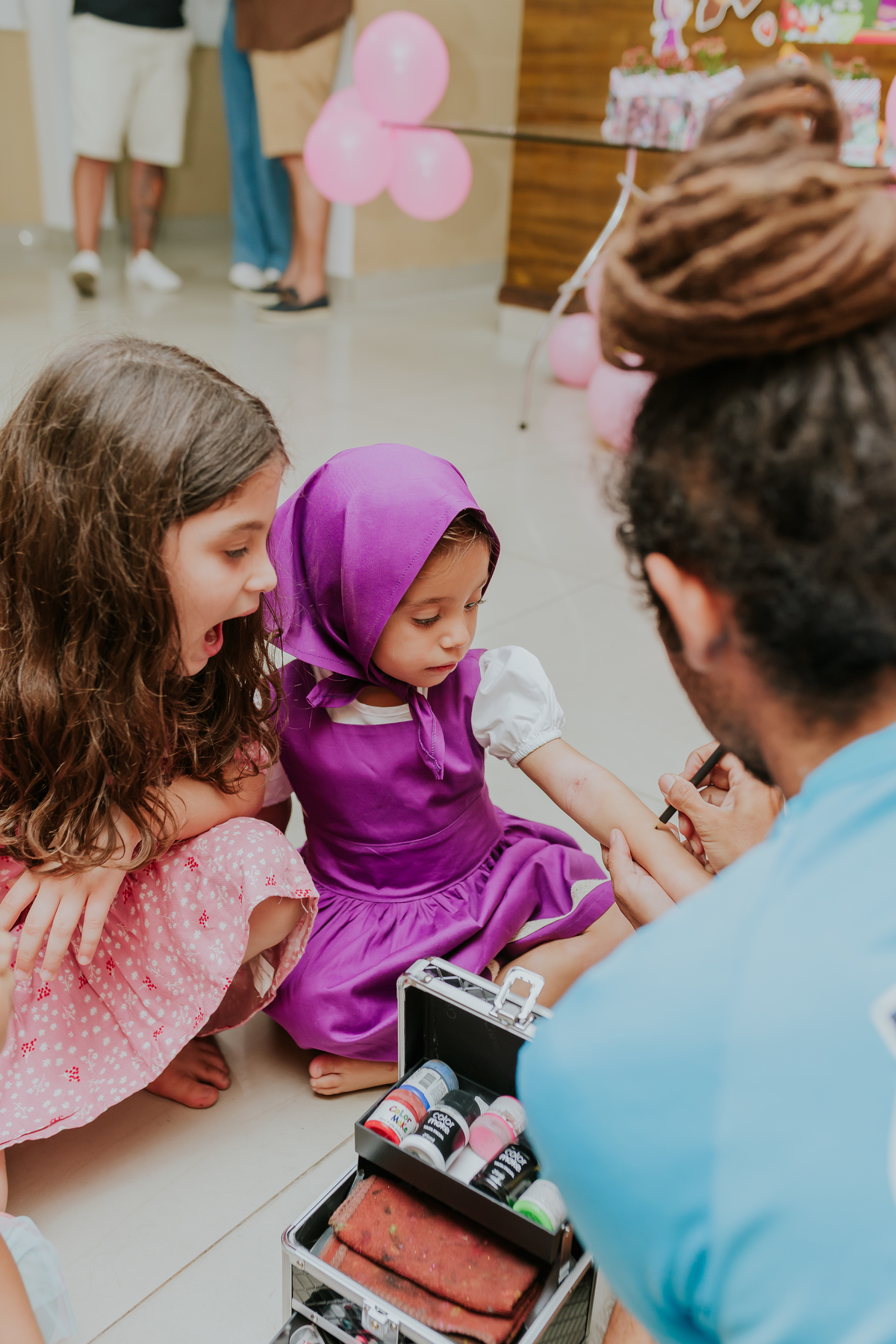 3 anos da Sophia com esse tema que eu amo e a participação super especial do papai urso haha 