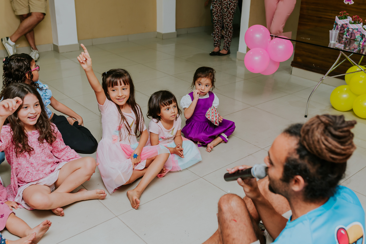 3 anos da Sophia com esse tema que eu amo e a participação super especial do papai urso haha 