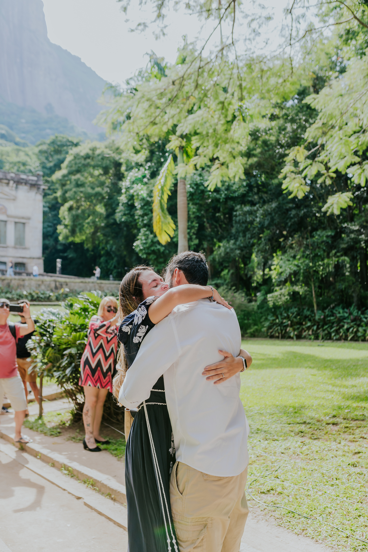 fotografia ensaio de casal externo parque lage Rio de Janeiro bruna guerson pedido noivado