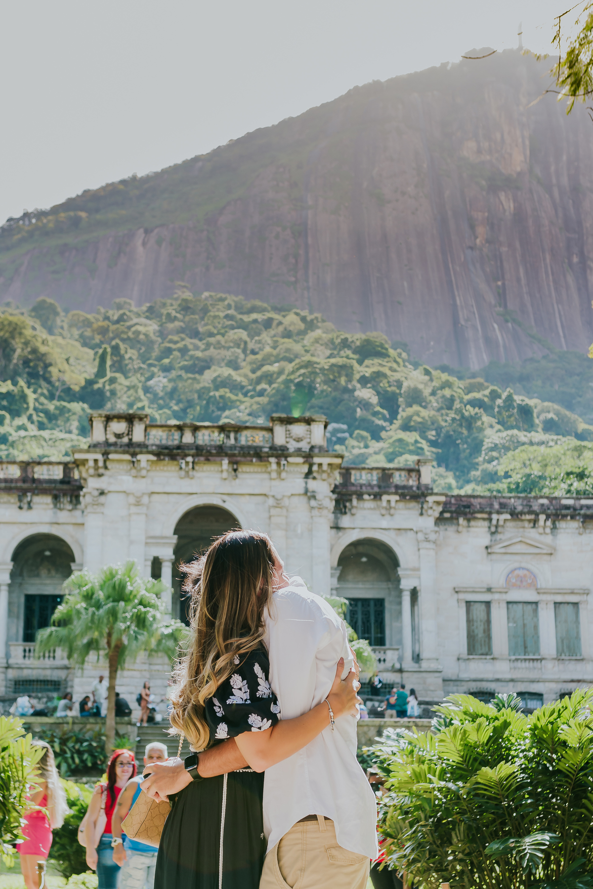 fotografia ensaio de casal externo parque lage Rio de Janeiro bruna guerson pedido noivado