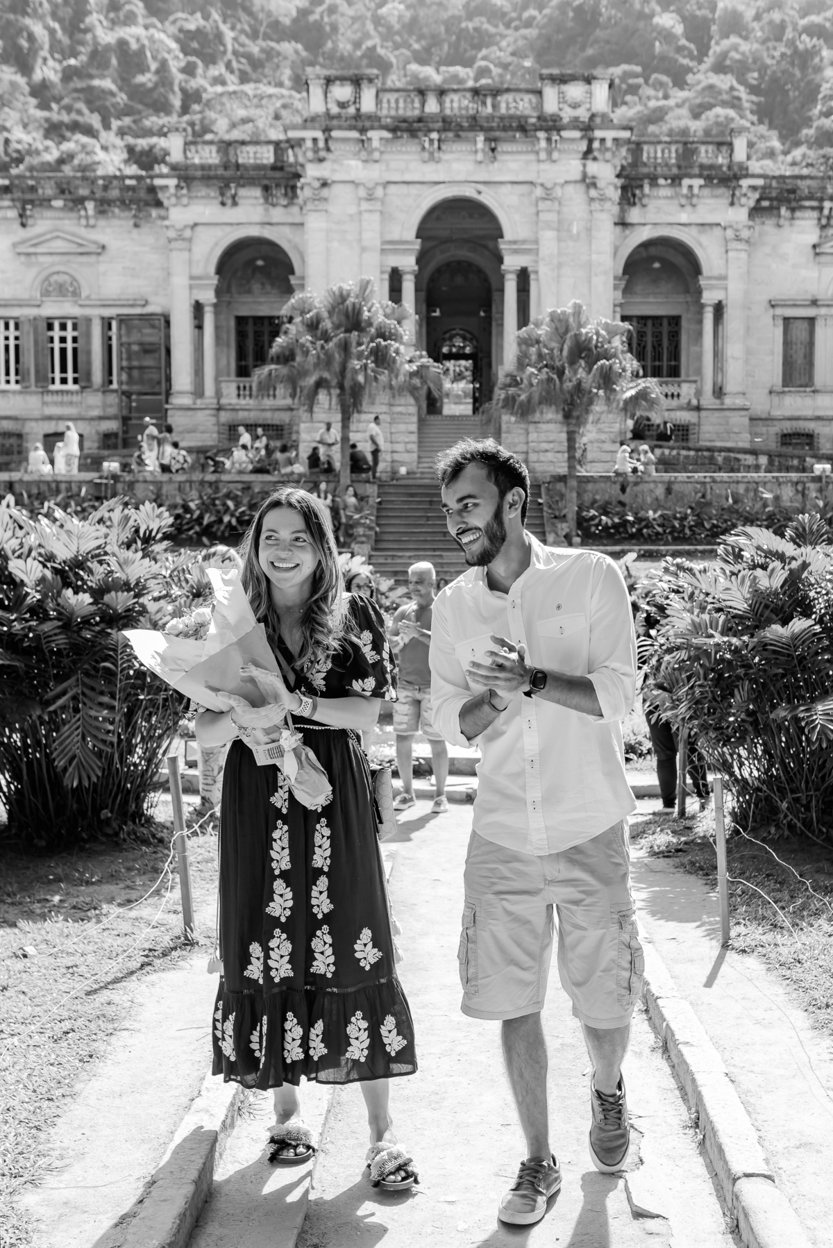 fotografia ensaio de casal externo parque lage Rio de Janeiro bruna guerson pedido noivado