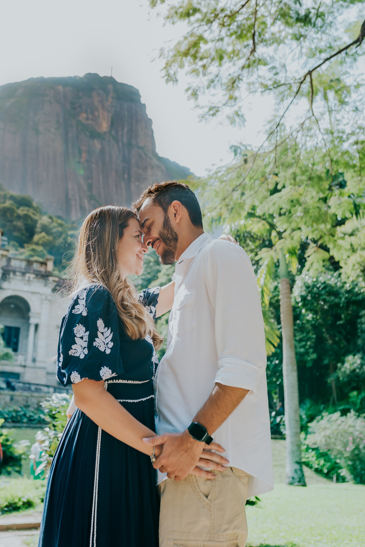fotografia ensaio de casal externo parque lage Rio de Janeiro bruna guerson pedido noivado