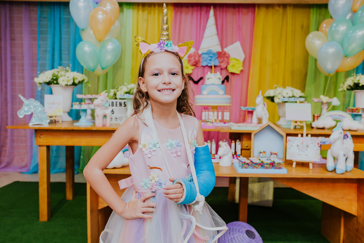 fotografia festa infantil 6 anos carolina unicornio rio de janeiro barra da tijuca 