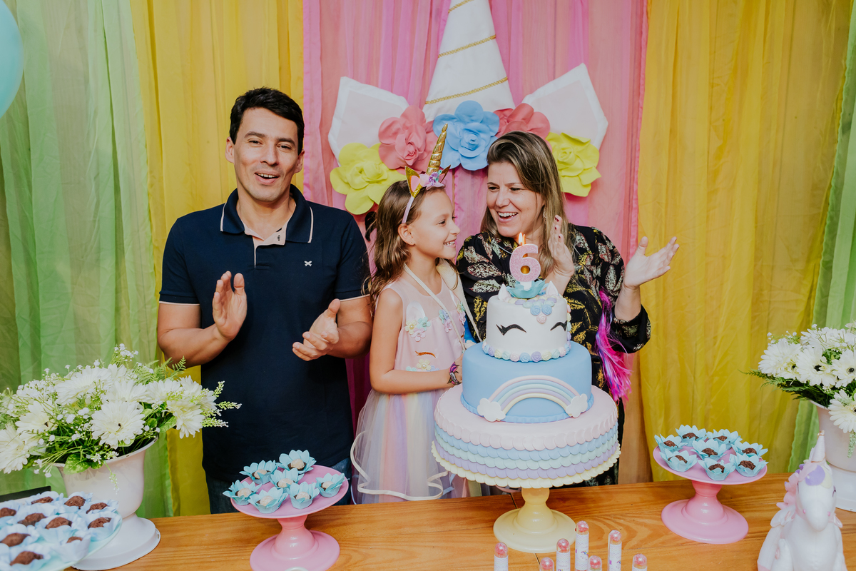 fotografia festa infantil 6 anos carolina unicornio rio de janeiro barra da tijuca 